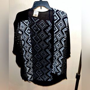 Aztec print bling wrap